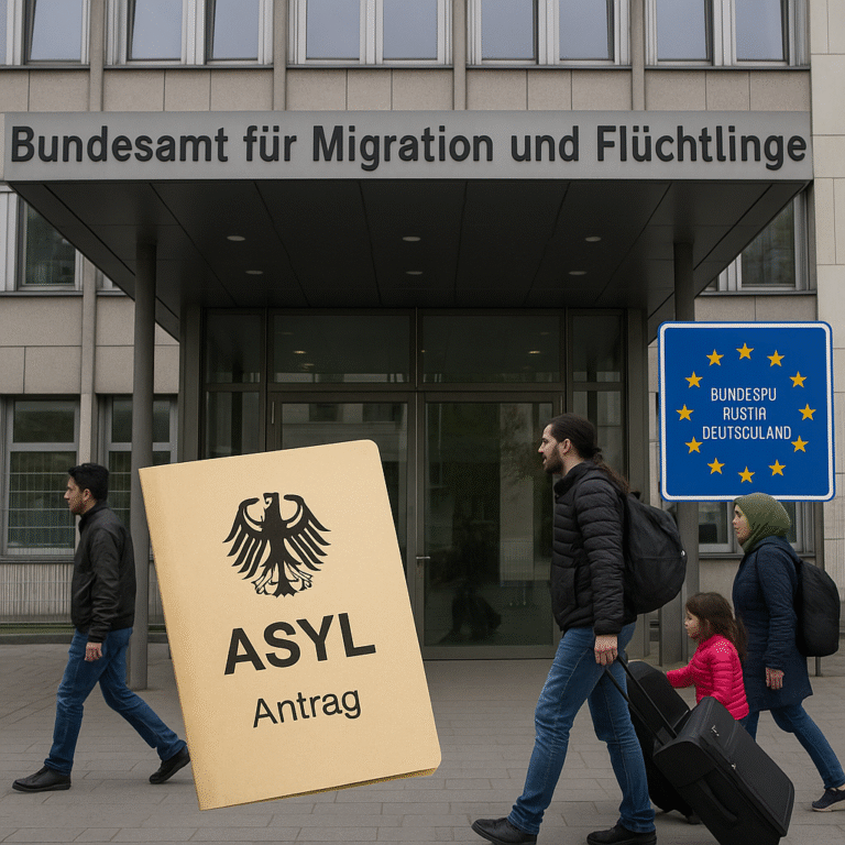 Almanya’ya İltica Başvuruları Yarı Yarıya Düştü